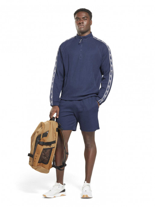 REEBOK Identity Vector Tape Waffle 1/4 Zip Top