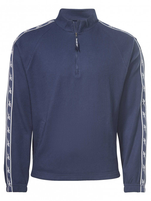 REEBOK Identity Vector Tape Waffle 1/4 Zip Top