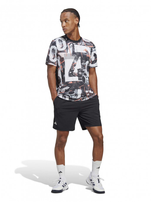 ADIDAS PERFORMANCE Κοντομάνικη Μπλούζα Club Tennis Graphic