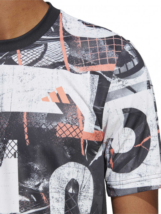 ADIDAS PERFORMANCE Κοντομάνικη Μπλούζα Club Tennis Graphic