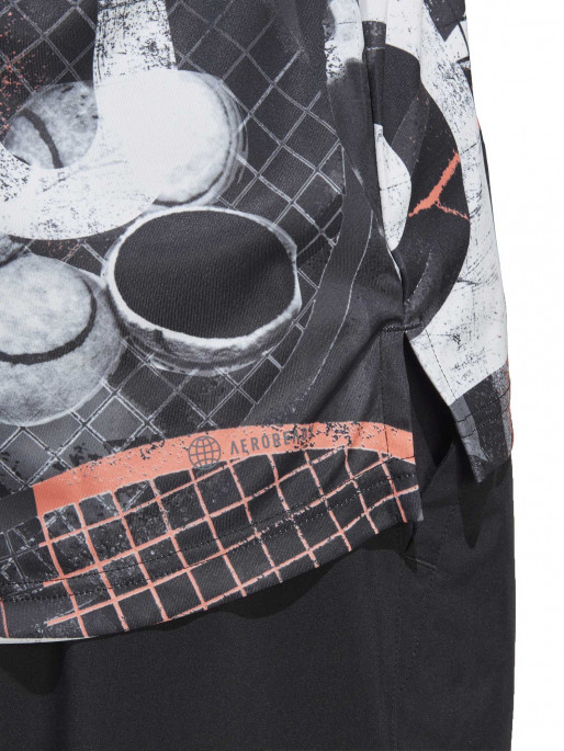 ADIDAS PERFORMANCE Κοντομάνικη Μπλούζα Club Tennis Graphic