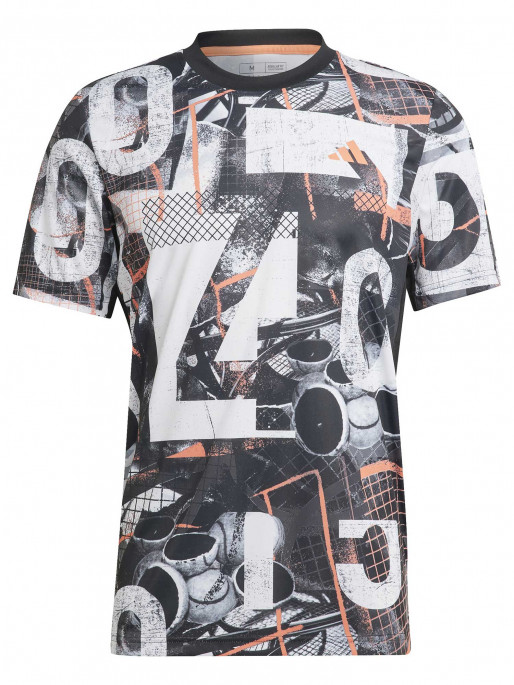 ADIDAS PERFORMANCE Κοντομάνικη Μπλούζα Club Tennis Graphic