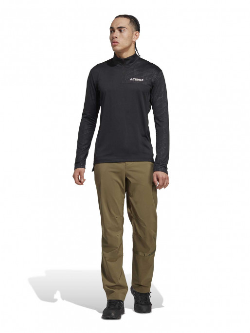 ADIDAS PERFORMANCE Terrex Multi Half-Zip Long-Sleeve Top