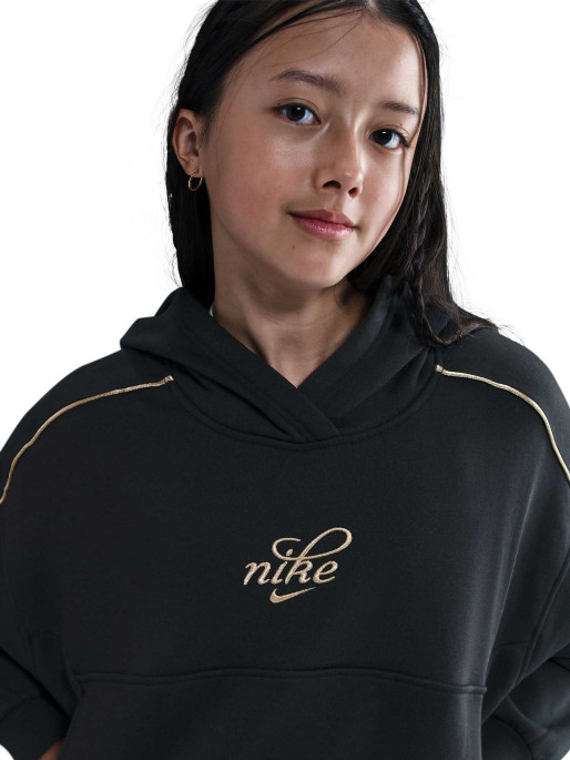 NIKE Παιδική Μακρυμάνικη Μπλούζα HOODIEG NSW CLUB FLC BXY HDY GX SHNE