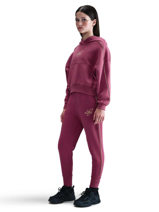 NIKE Παιδική Μακρυμάνικη Μπλούζα HOODIEG NSW CLUB FLC BXY HDY GX SHNE