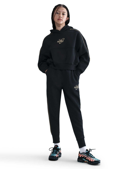 NIKE Παιδικό Αθλητικό Παντελόνι G NSW CLUB FLC OS JGGR GX SHNE