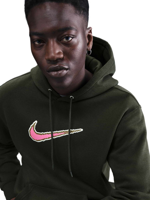 NIKE Hoodie M NK CLUB BB HDY NEO VARSITY