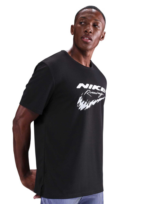 NIKE Κοντομάνικη Μπλούζα M NK DF UV RN ENRGY MILER SS