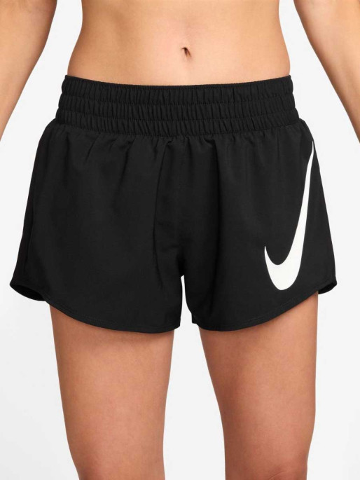 NIKE Shorts W NK ONE SWSH HBR DF MR 3IN BR