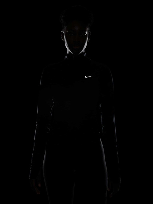 NIKE Μακρυμάνικη Μπλούζα W NK TEMPO SWSH HBR DF HZ TOP