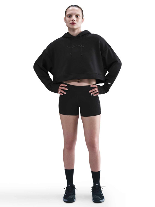 NIKE Μακρυμάνικη Μπλούζα W NP TF FLC HOODIE GG GRX