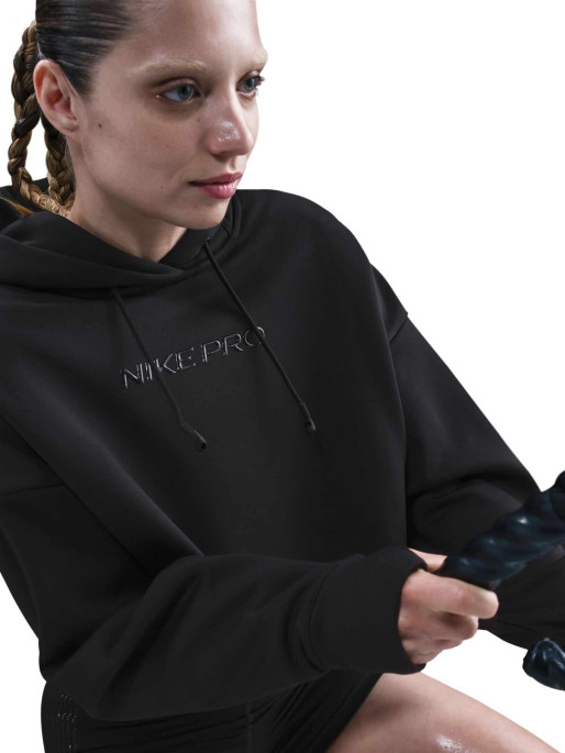 NIKE Μακρυμάνικη Μπλούζα W NP TF FLC HOODIE GG GRX