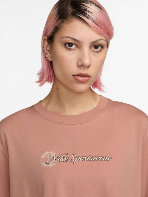 NIKE Tricou W Nsw Club Ss Crop Cc