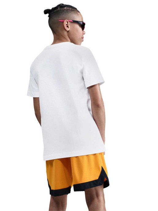 NIKE Тениска K NSW TEE PHOTO SHIBA