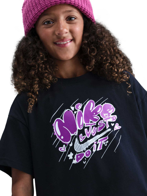 NIKE Тениска G NSW TEE ESSNTL DOODLE 2