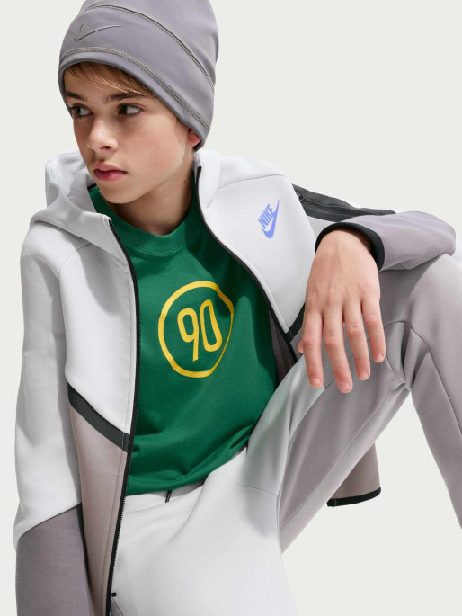 NIKE Суитшърт B NSW TCH FLC FZ - PD