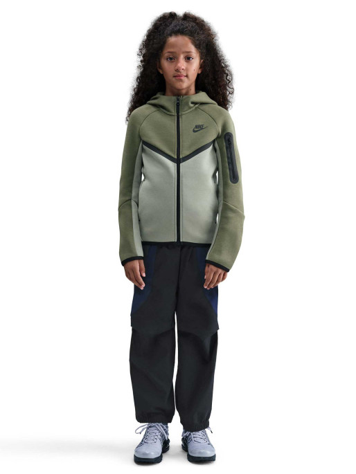 NIKE Суитшърт B NSW TCH FLC FZ - PD