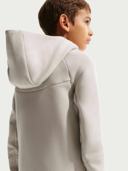 NIKE Суитшърт B NSW TCH FLC FZ - PD