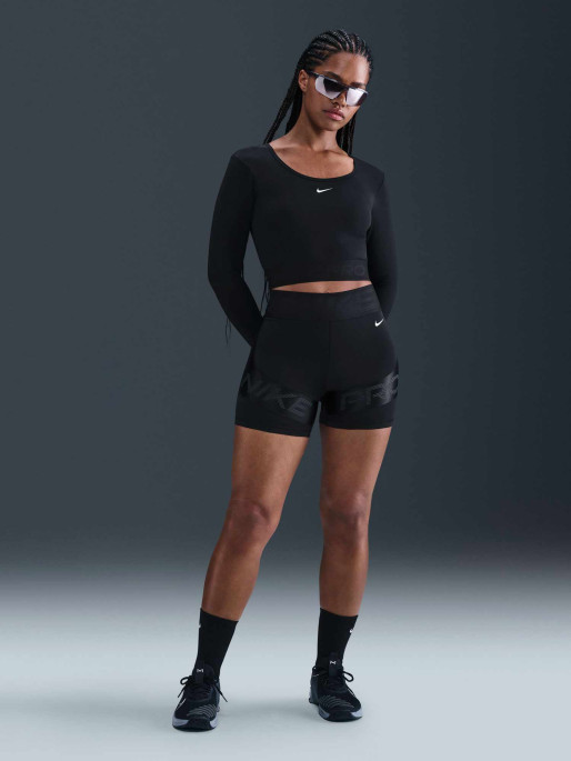 NIKE Μακρυμάνικη Μπλούζα Top W NP DF LS TOP GG SHINE
