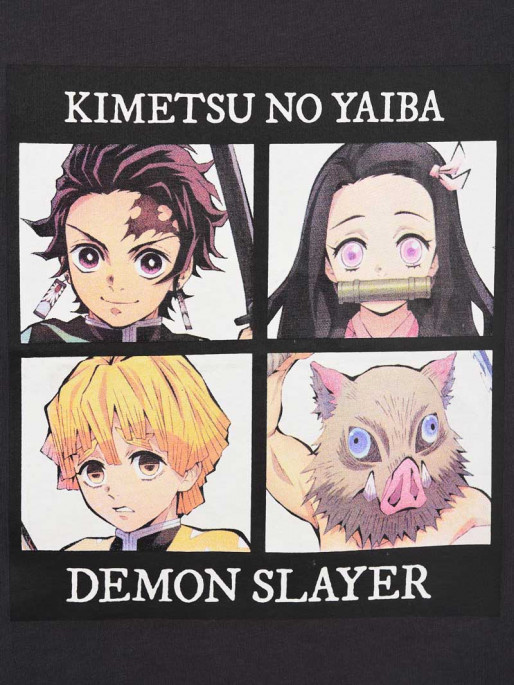 KIDS MOVIE HEROES Παιδική Κοντομάνικη Μπλούζα DEMON SLAY