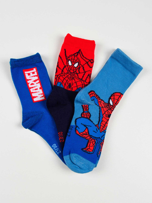 KIDS MOVIE HEROES Sosete Spiderman