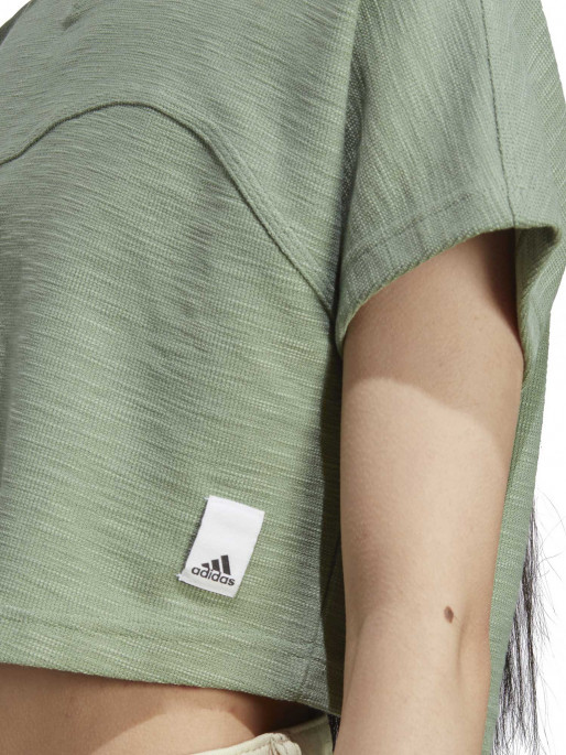 ADIDAS SPORTSWEAR Tricou Lounge Terry Loop Crop