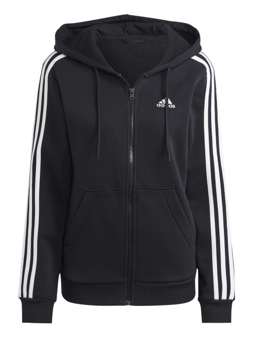 ADIDAS SPORTSWEAR Essentials 3-Stripes Full-Zip Fleece Hoodie