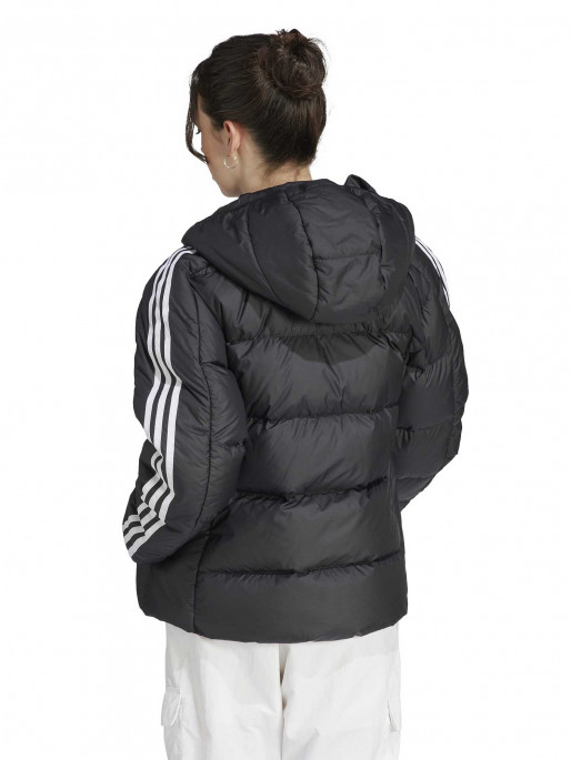 ADIDAS SPORTSWEAR Essentials 3-Stripes Mid Down Hooded Jacket