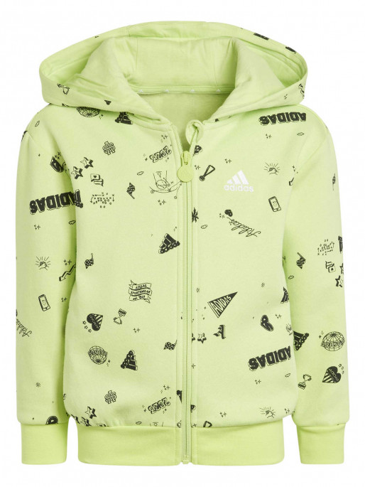 ADIDAS SPORTSWEAR Brand Love Hooded Kids Track Suit