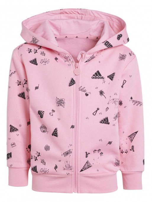 ADIDAS SPORTSWEAR Brand Love Hooded Tracksuit Kids