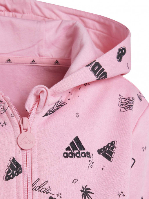 ADIDAS SPORTSWEAR Brand Love Hooded Tracksuit Kids