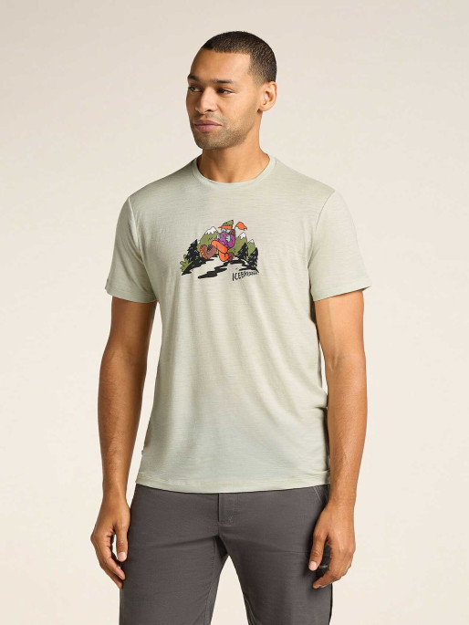 ICEBREAKER T-shirt M M 150 TL SS Tee Cat Out