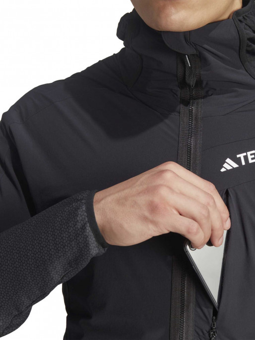 ADIDAS PERFORMANCE Terrex Techrock Hooded Wind Fleece Jacket