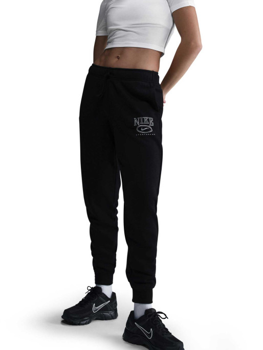 NIKE W NSW CLUB FLC MR GFX STD PANTS