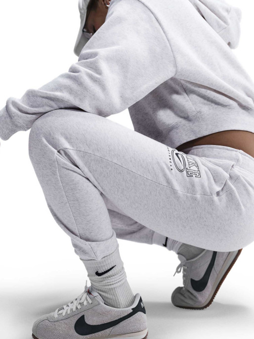 NIKE W NSW CLUB FLC MR GFX STD PANTS