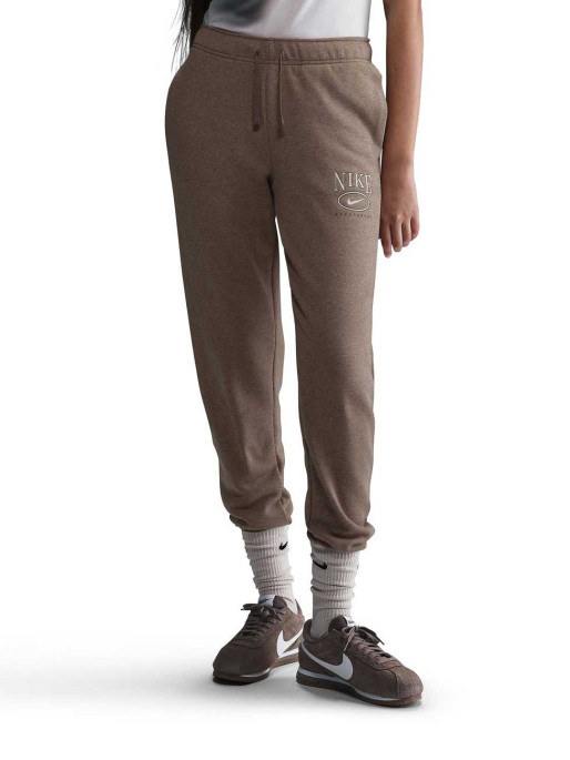 NIKE W NSW CLUB FLC MR GFX STD PANT