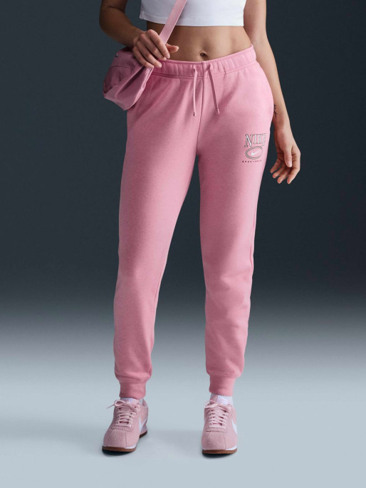 NIKE Women's Nike Sports Sweatpants W NSW CLUB FLC MR GFX STD PANT