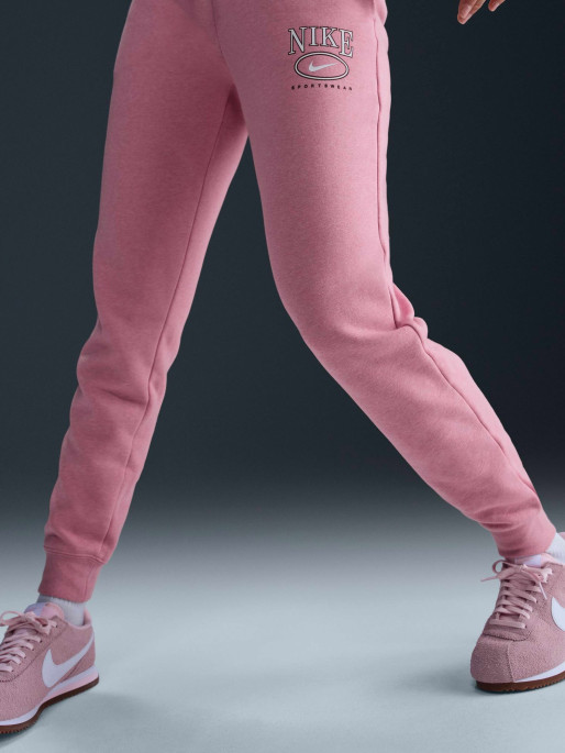 NIKE Women's Nike Sports Sweatpants W NSW CLUB FLC MR GFX STD PANT
