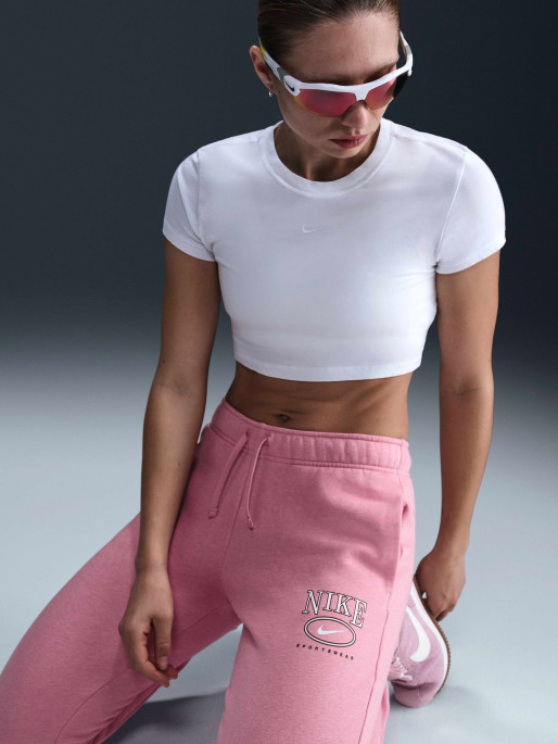 NIKE Women's Nike Sports Sweatpants W NSW CLUB FLC MR GFX STD PANT