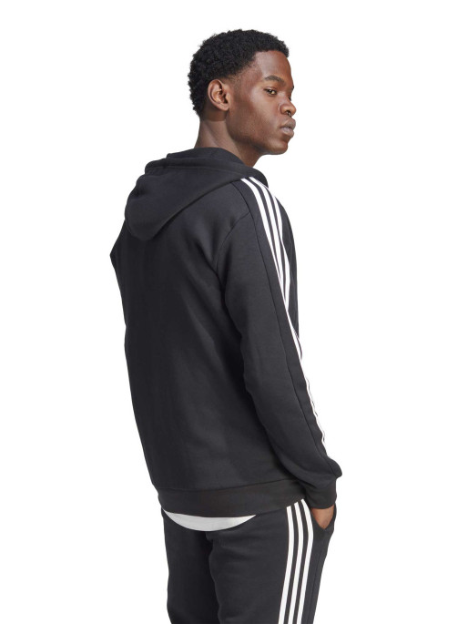 ADIDAS SPORTSWEAR Αθλητική Ζακέτα 3-STRIPES FULL-ZIP HOODIE