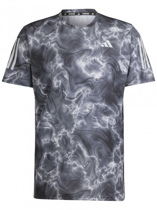 ADIDAS PERFORMANCE Own the Run Allover Print Tee