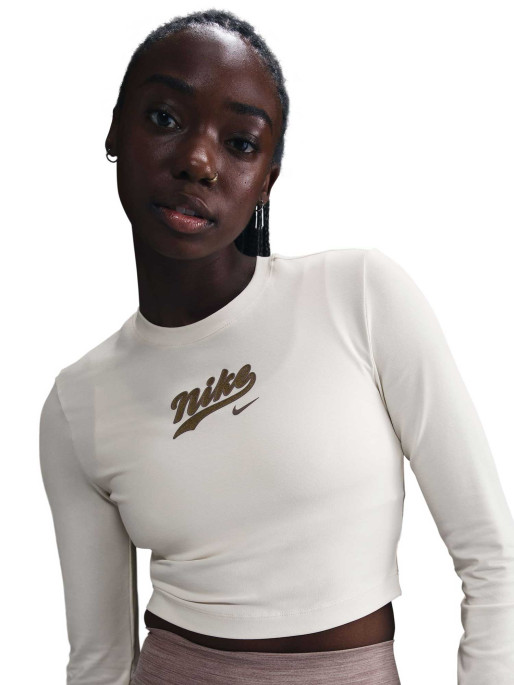 NIKE W NSW LS MD CRP TOP TRND