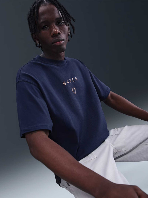 NIKE Тениска FCB M NK T90 WRDMARK TEE
