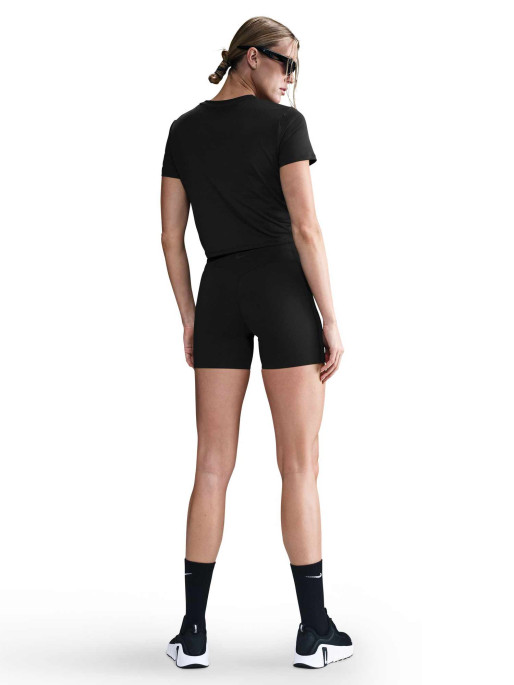 NIKE Κοντομάνικη Μπλούζα W NK ONE CLSC DF TWST SS TP WT