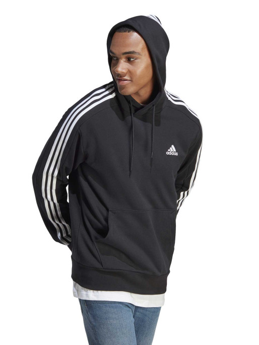 ADIDAS SPORTSWEAR Μακρυμάνικη Μπλούζα FRENCH TERRY 3-STRIPES HOODIE