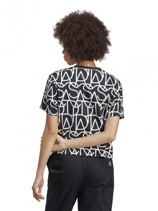ADIDAS SPORTSWEAR Tricou Allover Graphic Boyfriend