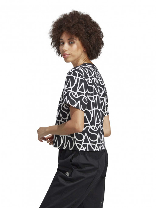ADIDAS SPORTSWEAR Tricou Allover Graphic Boyfriend
