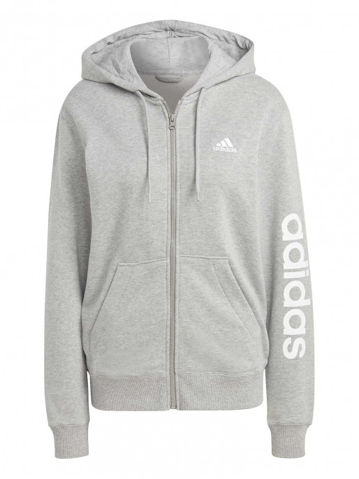 ADIDAS SPORTSWEAR Essentials Linear Full-Zip French Terry Hoodie