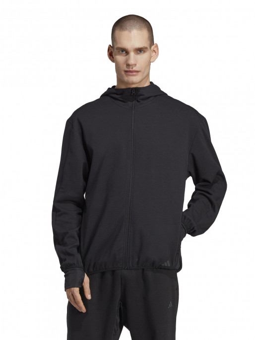ADIDAS PERFORMANCE Yoga Base Training AEROREADY Full-Zip Hoodie