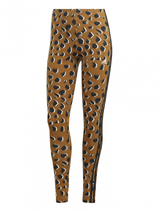 ADIDAS SPORTSWEAR Essentials 3-Stripes Animal Print Leggings